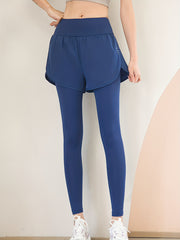 High Waist Yoga Leggings With Pocket High Stretch Workout Slimming Yoga Pants