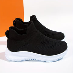 Women's Chunky Sock Sneakers Comfy Low Top Slip On Shoes