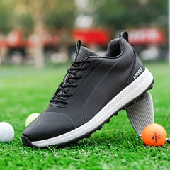 Men's Lightweight Golf Shoes Non Slip Lace Ups