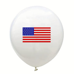 10-20pcs American Flag Balloon Party Decoration Supplies