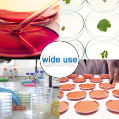 10pcs Plastic Petri Dishes With Lids 90 X 15mm Bioresearch Sterile Petri Dish