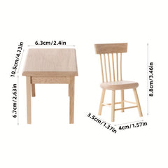 1:12 Dollhouse Mini Furniture Set for Decoration and Modeling
