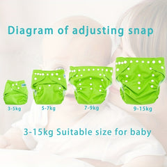 Infant Diaper Pants Breathable Washable Leak-proof Training Pants