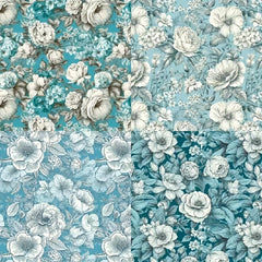 DIY OMBRE Theme Background Paper 6 inch Single Sided Patterned Paper