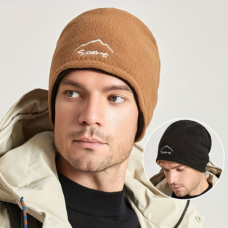 Winter Fleece Windproof Hat for Skiing Climbing Hiking