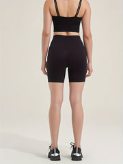 High Waist Workout Short Slim Fit Running Short