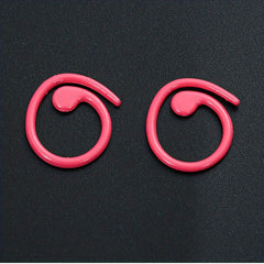 5pcs Crochet Loop Knitting Tools Stitch Marker Metal Paint Counting Circle