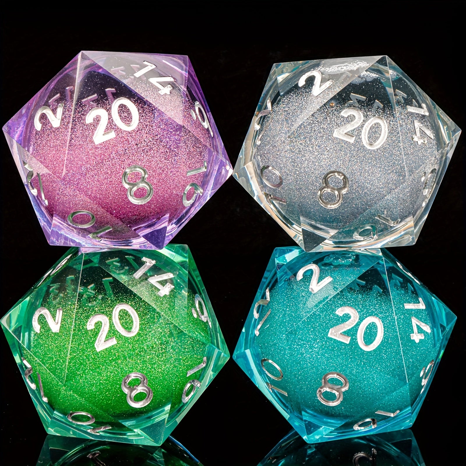 Quicksand Giant D20 Polyhedral Game Dice