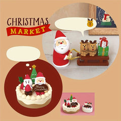 Santas Sleigh Car Christmas Decoration Ornament Gift for Friends