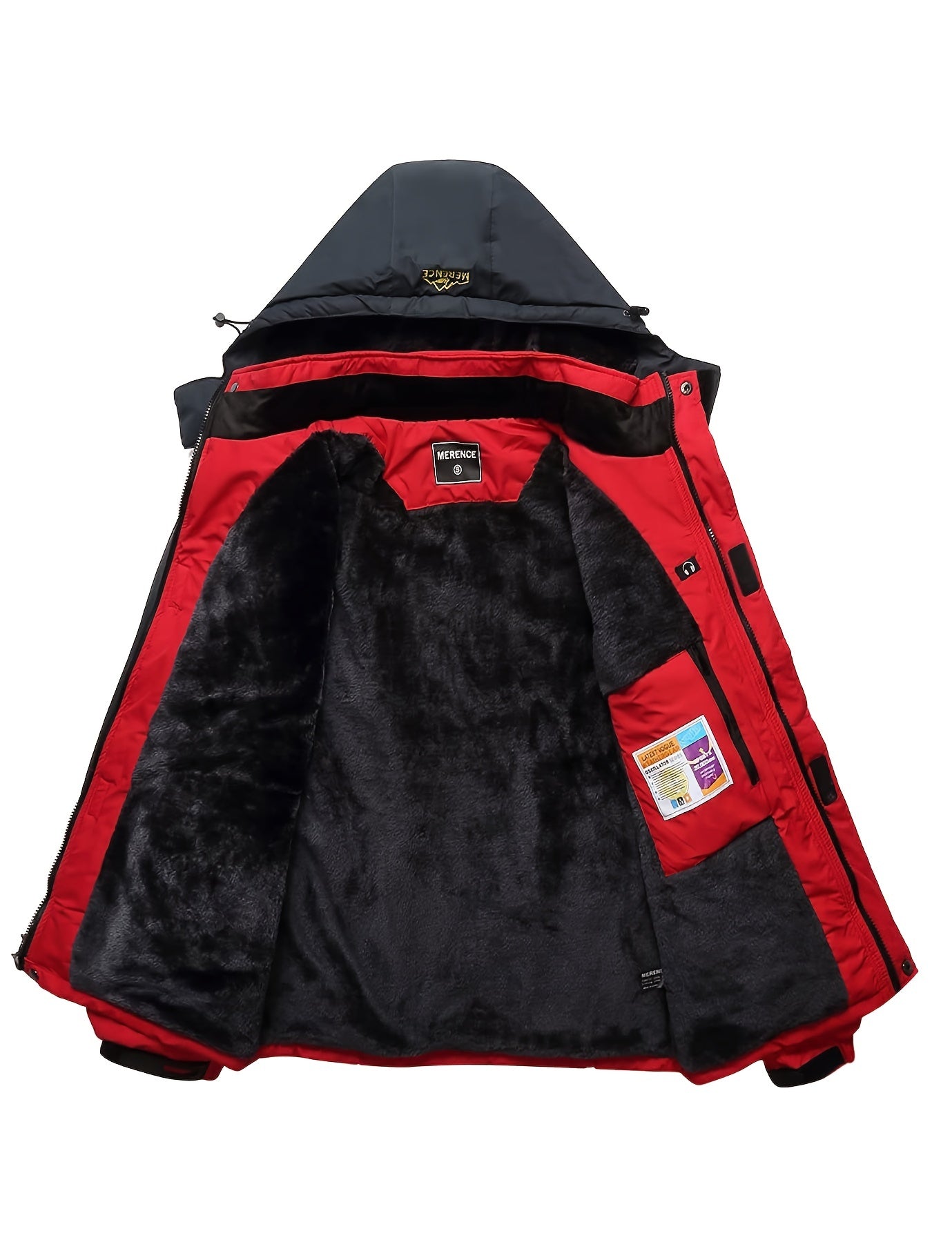 Men's Waterproof Windproof Mountain Ski Jacket