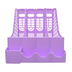 Large Capacity File Box Storage Desktop Archive Organizer
