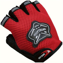 Kids' Cycling Safety Gloves with Loop Cuff & Safety Belt