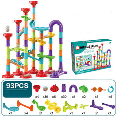 Marble Run Set Construction Kids Toy Christmas Gift