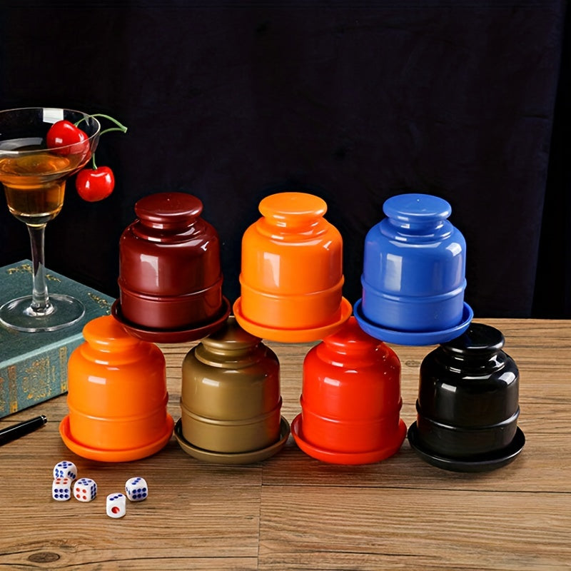 Bar Party Dice Cup with 5 D6 Dice