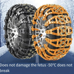 Car Anti-skid Chain for Snow Tires - Easy Installation & Durable