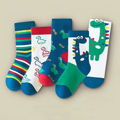 Kids Winter Warm Cartoon Socks, 6-8 Years
