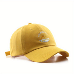 Dolphin Embroidery Baseball Cap Lightweight Sun Hat