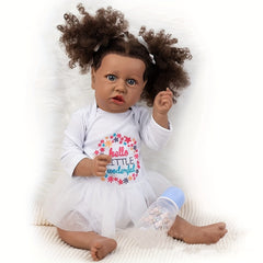 Realistic 55-88 cm Reborn Baby Doll Soft Vinyl Toy for Kids Age 3
