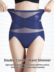 Mesh Shapewear Waist Panties Tummy Control Underwear