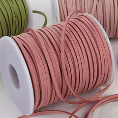 45m Narrow Ribbon Flower Bouquet Tie Manual Leather Rope Decoration Ribbons