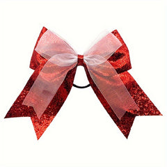 Sequins Bow Hair Band Cheerleading Headdress Hair Accessory