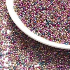 1000pcs Glass Seed Beads Bohemian Metal Czech Rice Beads DIY Jewelry Making