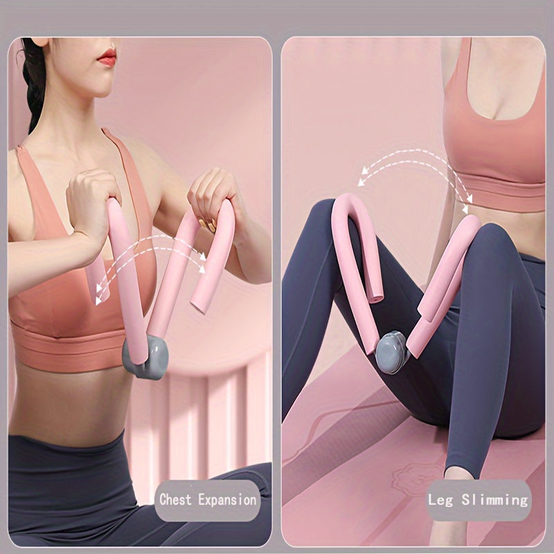 5pcs Yoga Set Leg Clip Stretching Ring Resistance Rope Puller Band