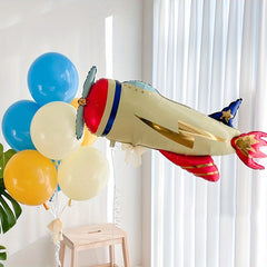 Airplane Balloons Birthday Balloons Large Helium Foil Balloon Plane Theme