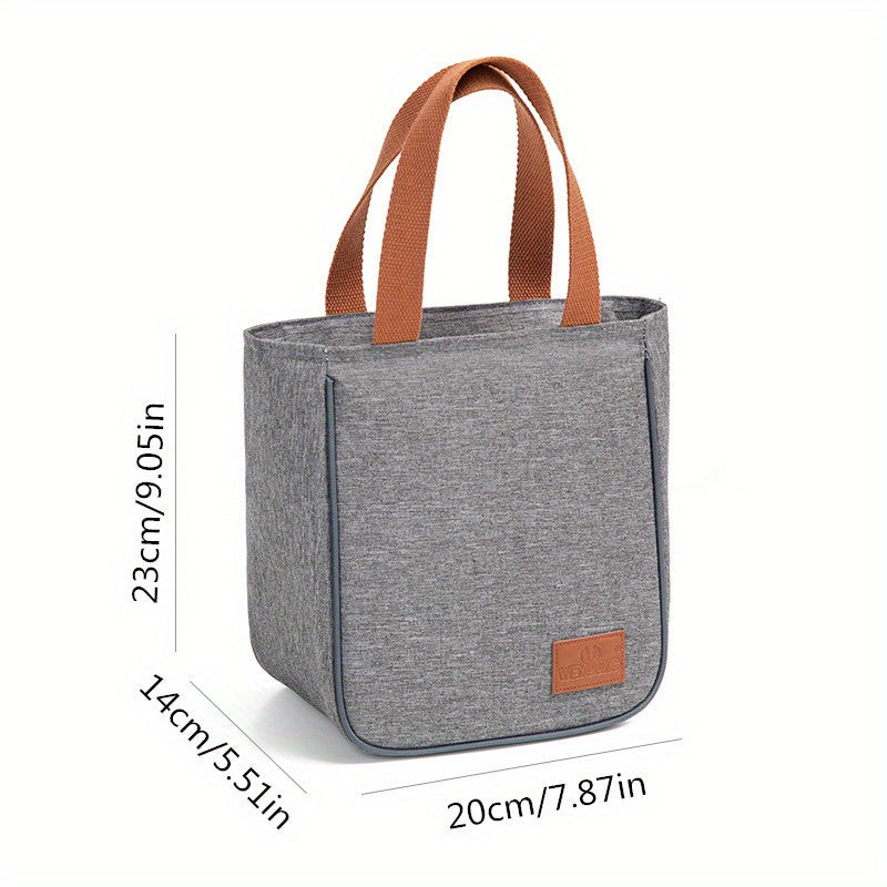 Insulated Lunch Bag Leakproof Cooler Bag with Handle for Office School Picnic