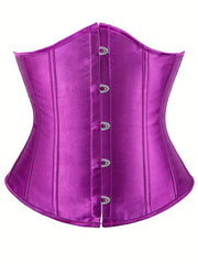 Strapless Corset Bustier Tummy Control Lace Up Slimmer Body Shaper