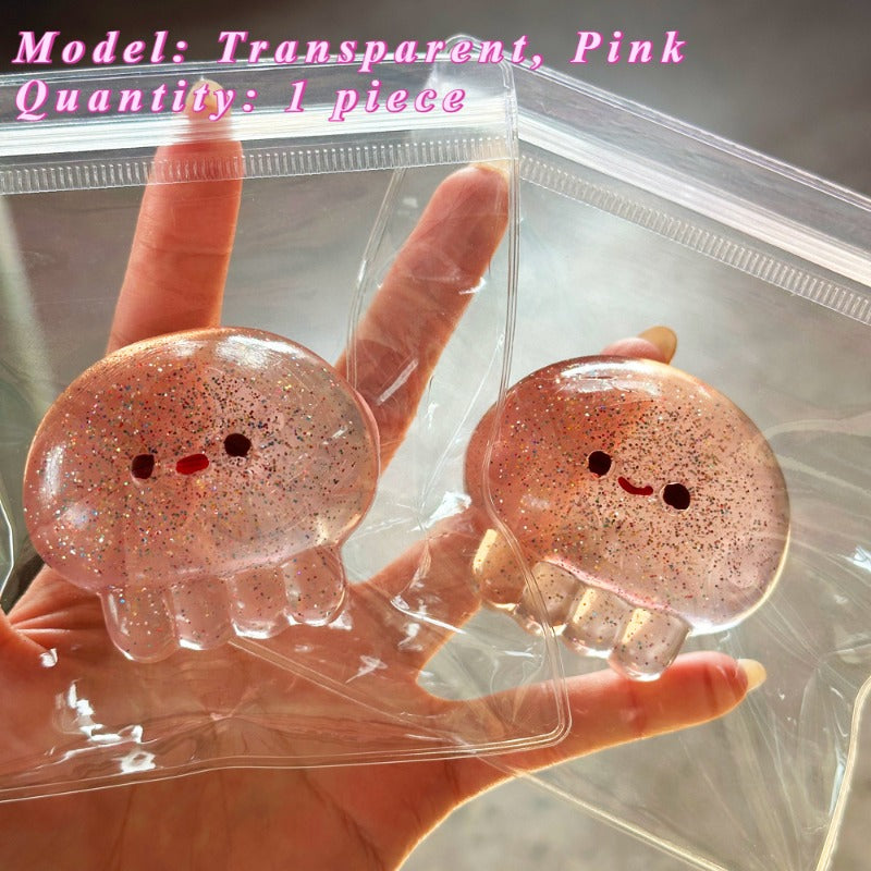 Transparent Jellyfish Stress Ball - Fun Party Favors & Gift Idea