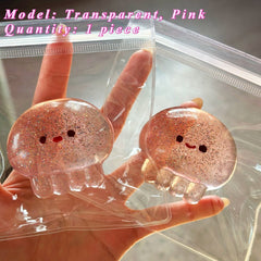 Transparent Jellyfish Stress Ball - Fun Party Favors & Gift Idea