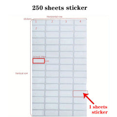 Diamond Painting Storage Label Stickers Tool Accessories