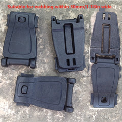 4PCS Molle Bag Belt Clip for Backpacks