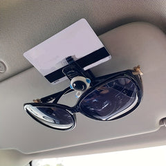 Astronaut Flowers Sun Visor Sunglasses Holder