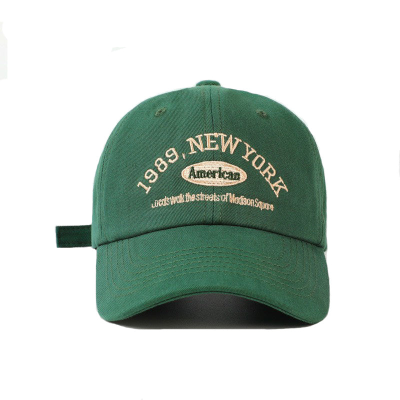 1989 Embroidered Soft Top Baseball Cap for Women Men Unisex
