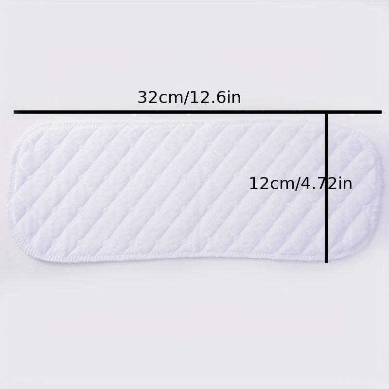 3 Pack Reusable Eco Cotton Diapers Keep Baby Clean Comfy