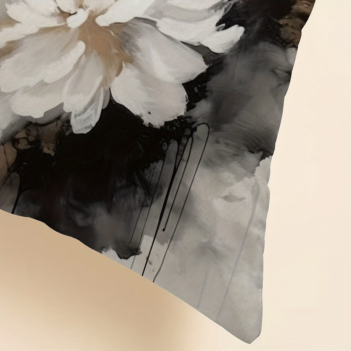 Vintage Flower Throw Pillow Covers Double Sided Printed Throw Pillowcase