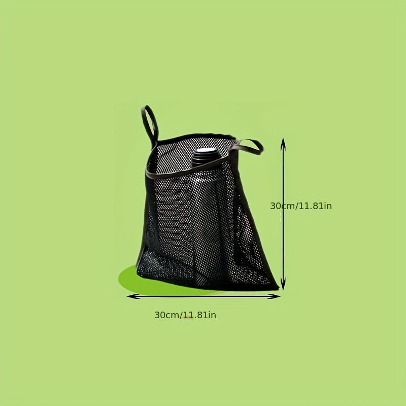 Baby Stroller Mesh Bag Storage Hanging Bag Gray