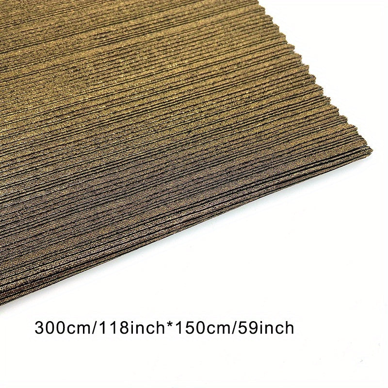 Knitted Bronzing Fabric Pleated Skirt Dance Wear