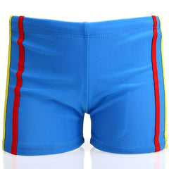 Boys Stripes Casual Swim Trunks Beach Vacation Kids Summer Clothes
