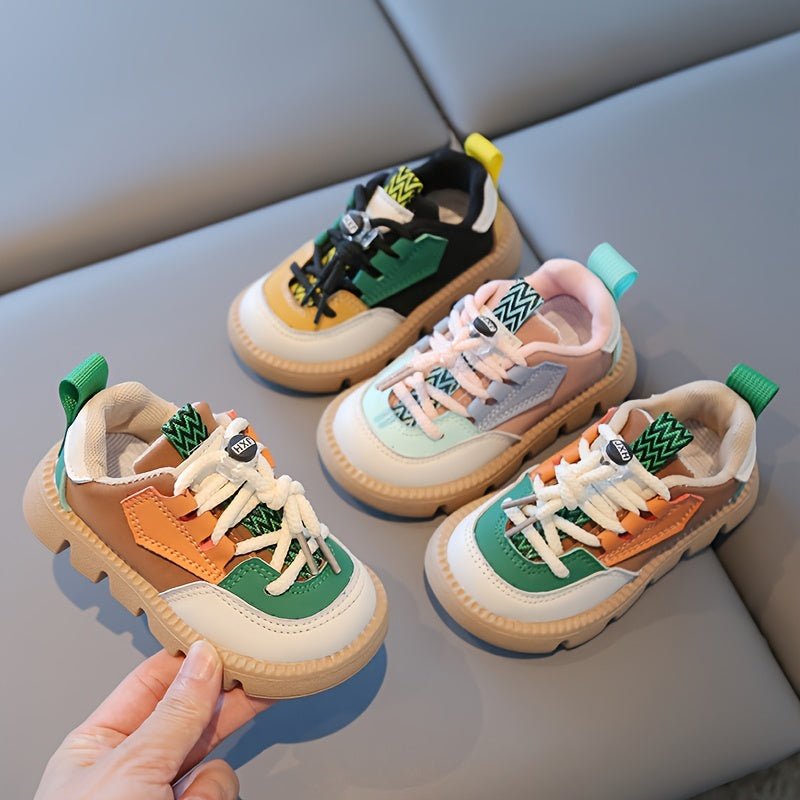 Boy's Soft Sole Sneakers for Kids Outdoor Activities
