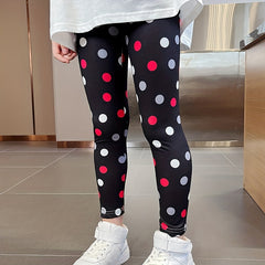 Girls Kids Polka Dots Pantyhose Tights for Spring Summer Autumn