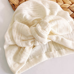 Cute Knitted Turban Headband for Babies Photography