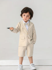 Baby Boys Gentleman 2pcs Set Bow Shirt & Pants