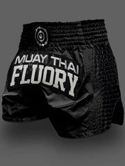 FLUORY Thai Boxer Shorts Sports Trunks For Muay Boxing Training