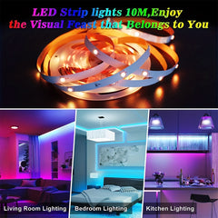 USB TV Led Light Strip 114.3 CM Rainbow Tv Monitor Rear Light