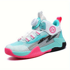 Boys' Basketball Shoes Non Slip Sneakers for Kids