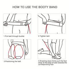 Waist Booster Belt Leg Swimming Training Hip Puller