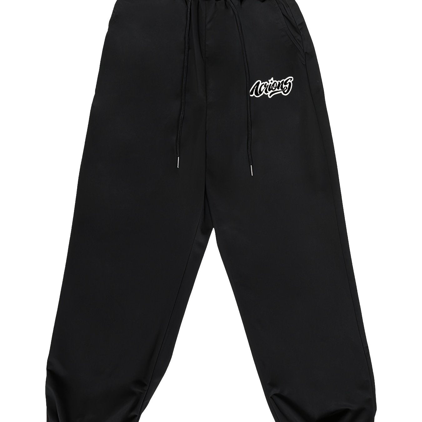 Men's Vintage Letter Print Sweatpants